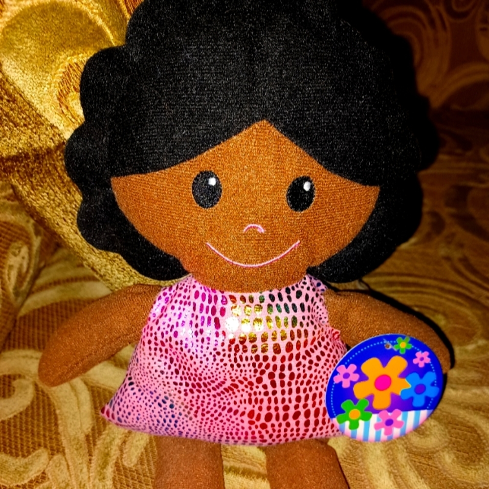 Fabric doll 13".